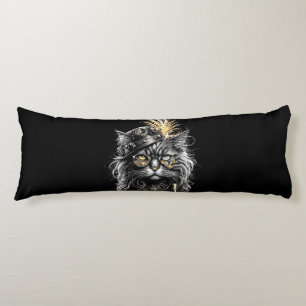 Fantastische Steampunk-Katze Seitenschläferkissen