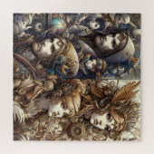 Fantastische Steampunk World - Detaillierte Fantas Puzzle (Horizontal)