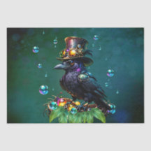 Fantastische Steampunkkrähe