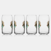 Fantastische Steampunkuhr Dosenglas (Links)