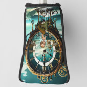 Fantastische Steampunkuhr Golf Headcover (Rotieren 90)