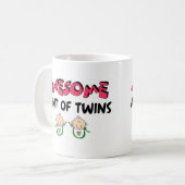 FANTASTISCHE Tante der ZWILLINGE Kaffeetasse (Vorderseite Links)