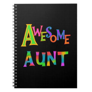 Fantastische Tante T-shirts und Geschenke Notizblock