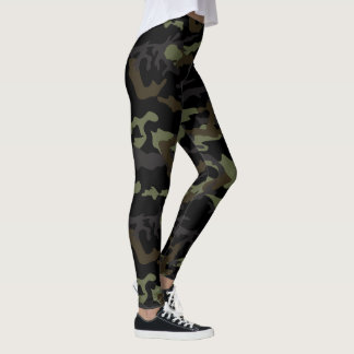 Fantastische Tarnung Drucklegging Leggings