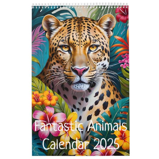 Fantastische Tiere Kalender (Titelbild)