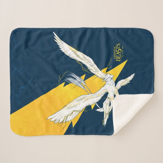 Fantastische Tiere Thunderbird Sherpadecke (Vorderseite (Horizontal))