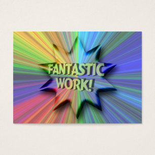 Fantastische Trading Card der Arbeits-ACEO
