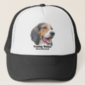Fantastische Treeing Wanderercoonhound-Kappe Truckerkappe (Vorderseite)