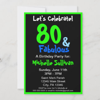 Fantastische Tropische Geburtstagsparty Einladung