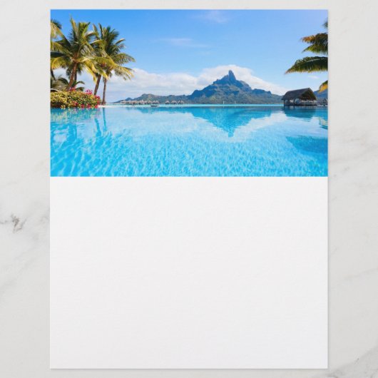 Fantastische tropische Jahreszeit Flyer (Vorne)