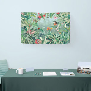 Fantastische tropische Regenwälder Banner