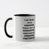 Fantastische und sarkastische Tasse (Links)