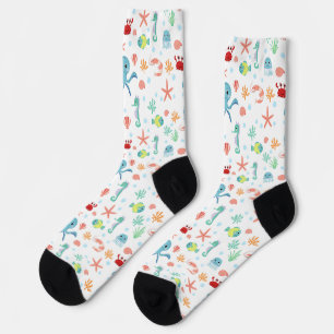 Fantastische Unterwasser-Meereslebewesen Socken