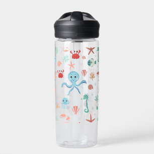 Fantastische Unterwasser-Meereslebewesen Trinkflasche