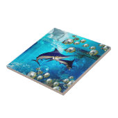 Fantastische Unterwasserwelt Fliese (Seite)