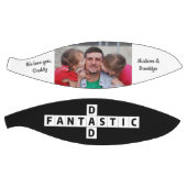 Fantastische Vater Best Ever Foto Fun Crossword Pu Basketball (Panele)