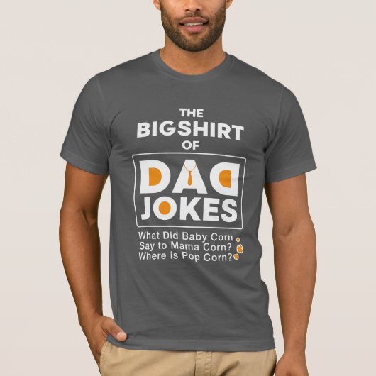 Fantastische Vater Jokes Design Text Typografie T-Shirt (Vorderseite)