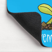 Fantastische Venus Fliegenfalle Pflanze Cartoon Mousepad (Ecke)