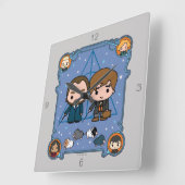 FANTASTISCHE VERSTÖSSE: DIE VERBRECHEN VON GRINDEL QUADRATISCHE WANDUHR (Winkel)