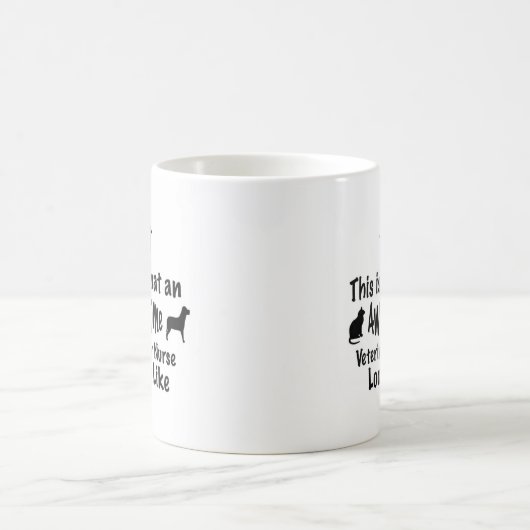 Fantastische Veterinärkrankenschwester-Tasse Kaffeetasse (Mittel)