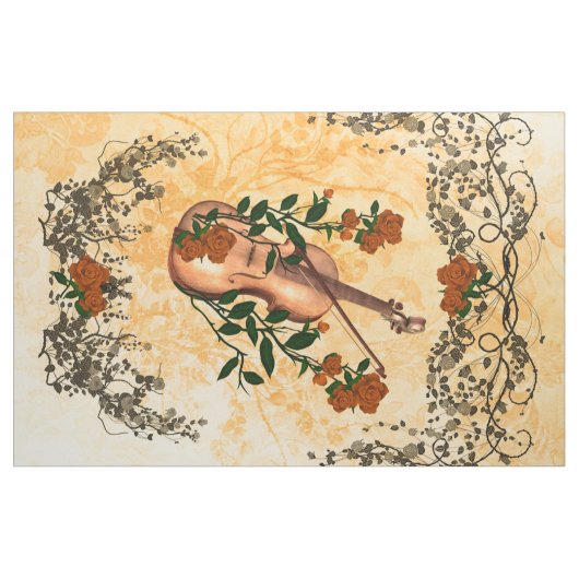 Fantastische Violine mit Violinenbogen Stoff (Yard (91,4 cm))