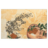 Fantastische Violine mit Violinenbogen Stoff (Fat Quarter (45,7 x 55,9 cm))