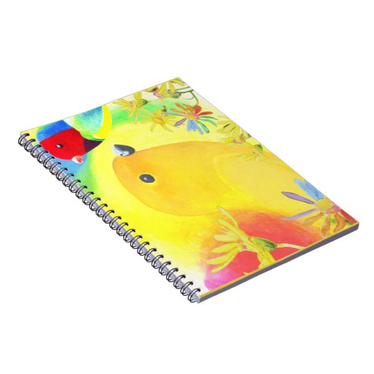 Fantastische Vögel Notizblock (Rechte Seite)