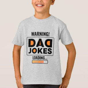 Fantastische Warnung! Vater Joke Loading T-Shirt