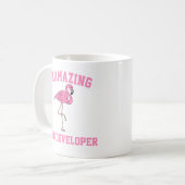 Fantastische Web Developer-Tasse Kaffeetasse (Vorderseite Links)