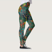 Fantastische Weihnachten in Wasserfarbe Leggings (Rechts)