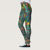 Fantastische Weihnachten in Wasserfarbe Leggings (Links)