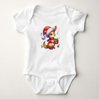 Fantastische Weihnachten Kangaroo Baby Strampler