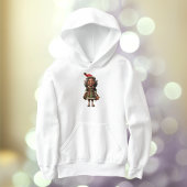 Fantastische Weihnachtself-Girl-Hoodie Hoodie