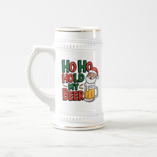 Fantastische Weihnachtsfeier Bierglas (Links)