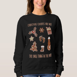 Fantastische Weihnachtskekse in Oven Baby Pregnanc Sweatshirt