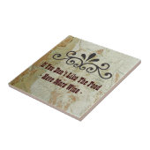 Fantastische Weinkellerei! Fliese (Seite)