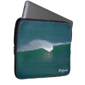 fantastische Wellen Laptopschutzhülle (Vorne Rechts)