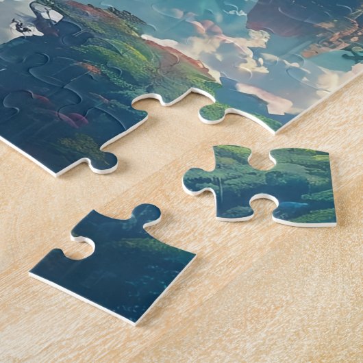 Fantastische Welt Puzzle (Seite)