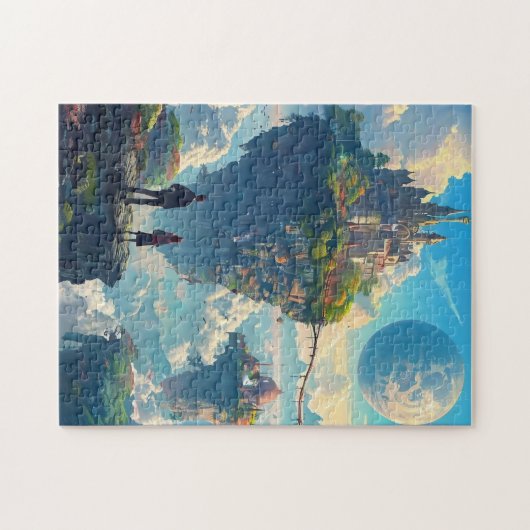 Fantastische Welt Puzzle (Horizontal)