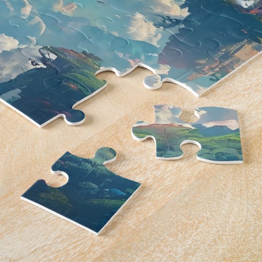 Fantastische Welt Puzzle (Seite)