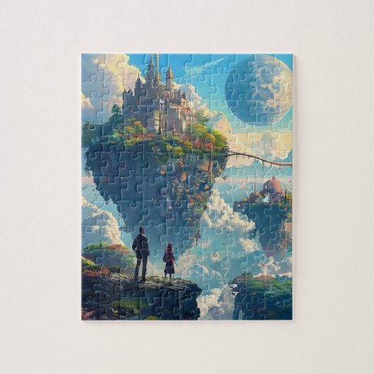 Fantastische Welt Puzzle (Vertikal)