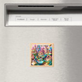 "Fantastische Welten entdeckt" Magnet (In Situ (Geschirrspüler))