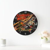 Fantastische Welten Große Wanduhr (Zuhause)
