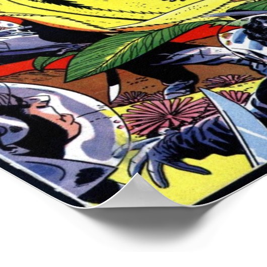 Fantastische Welten Poster (Ecke)