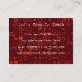 Fantastische Wirklichkeit Telefonnummerkarte (Rückseite)