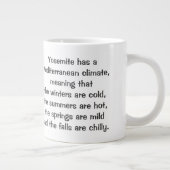 Fantastische Yosemite Jumbo Tasse! Jumbo-Tasse (Rechts)