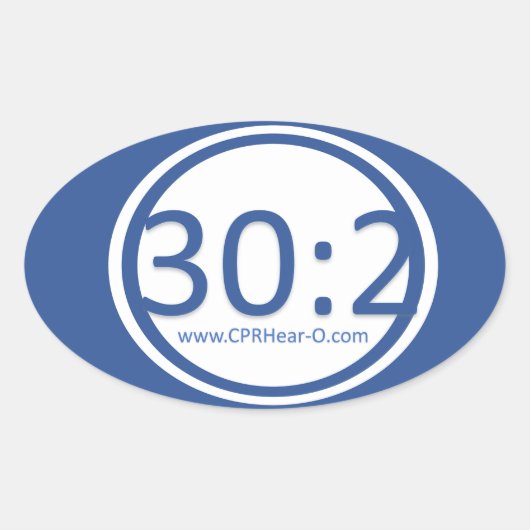 Fantastischer 30:2 CPR Sticker (Vorderseite)