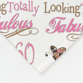 Fantastischer 60. Geburtstag Fleecedecke (Ecke)