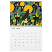 Fantastischer abstrakter Kunst-Kalender Kalender (Mär 2026)