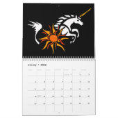 Fantastischer abstrakter Kunst-Kalender Kalender (Jan 2026)